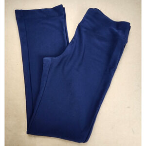 Boston Proper Beyond Travel High Rise Stretch Pants Navy Blue S/M (6-8)